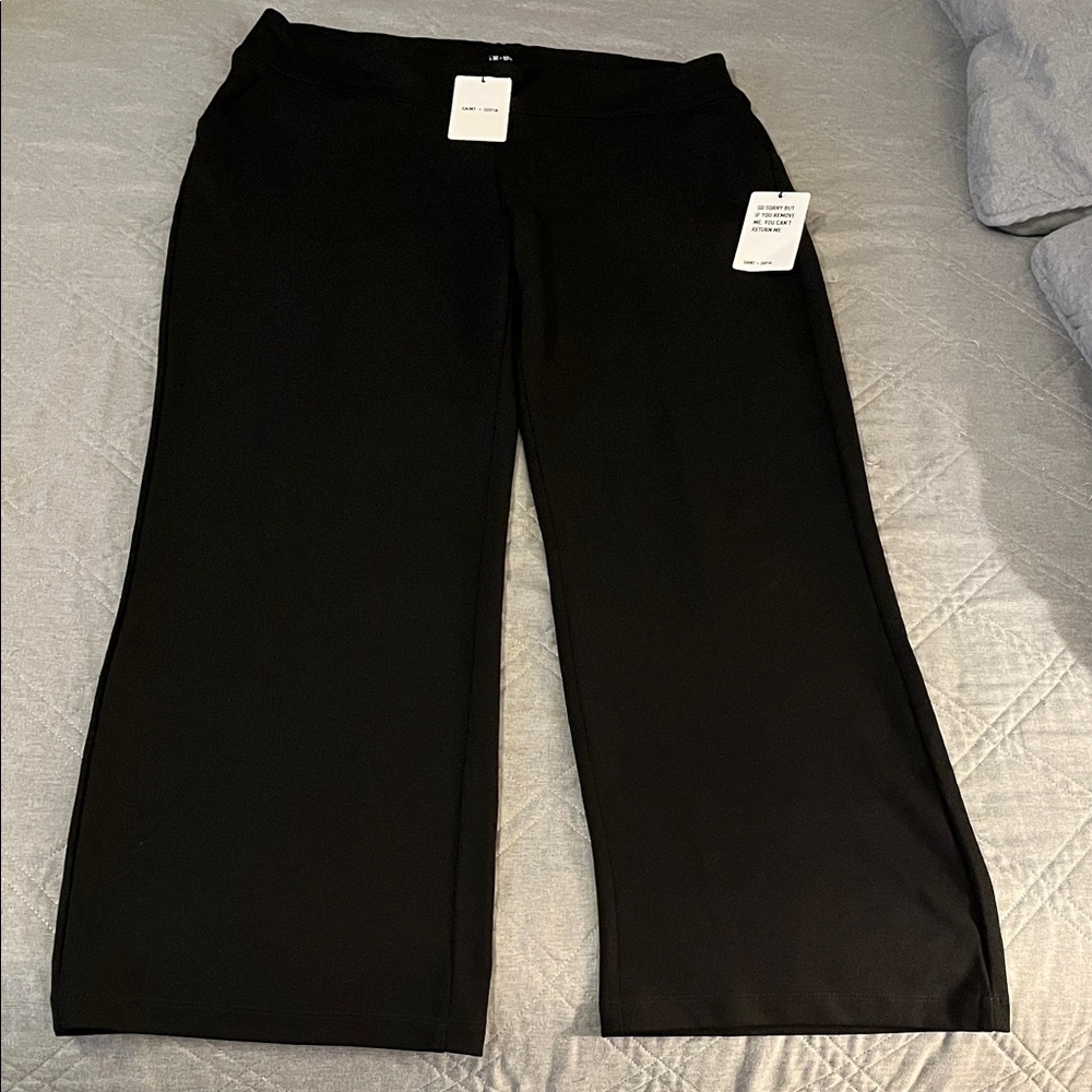 Black Wide Leg Pants